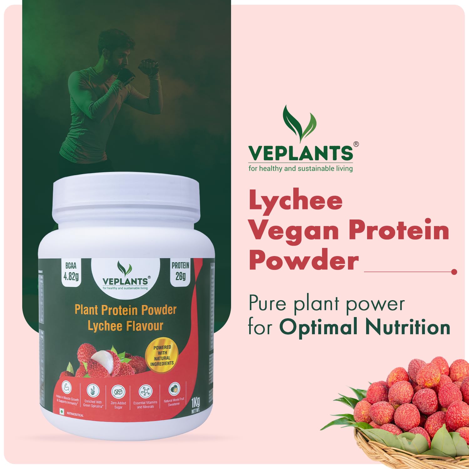 Veplants Vegan Protein Powder