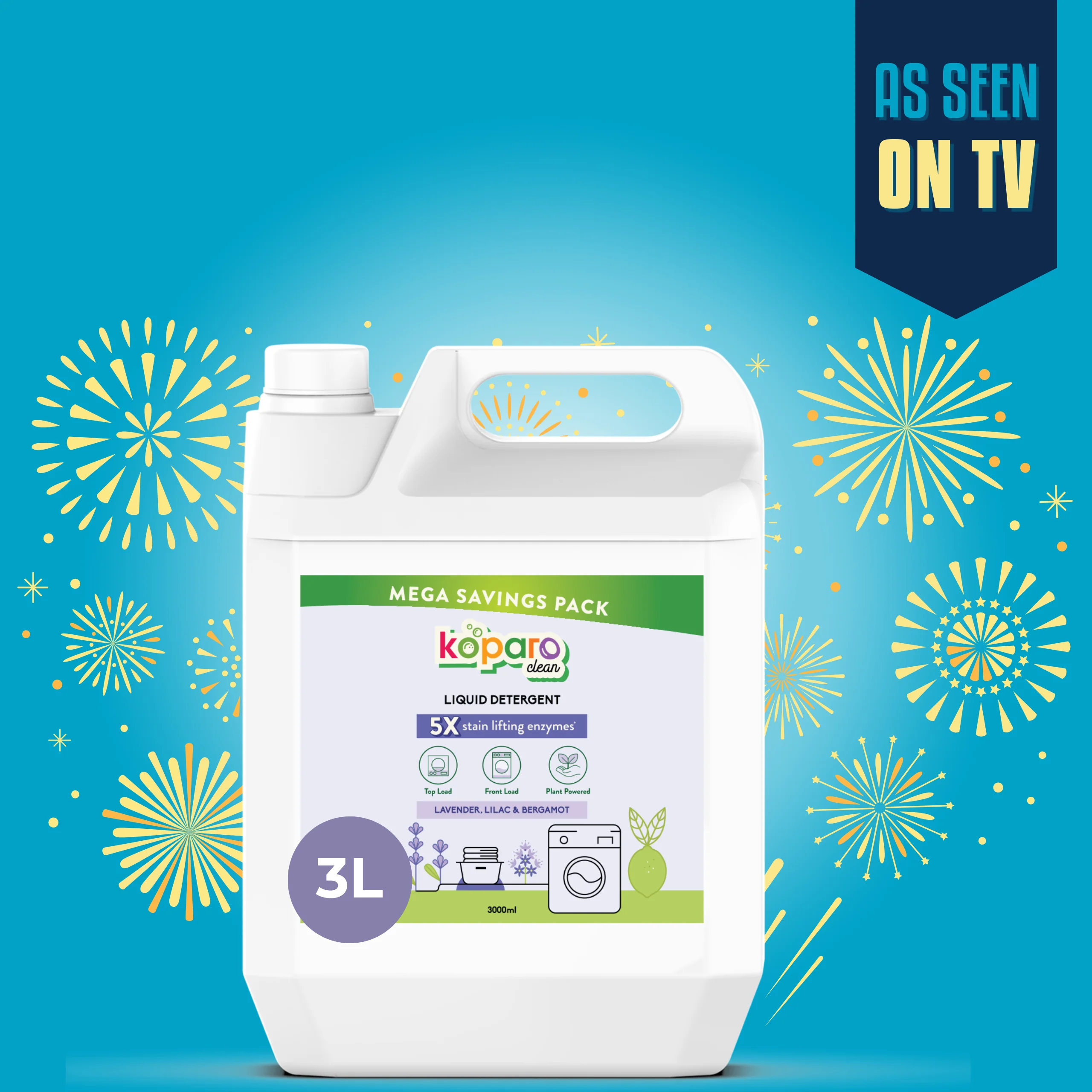 Front Load Liquid Detergent - Lavender