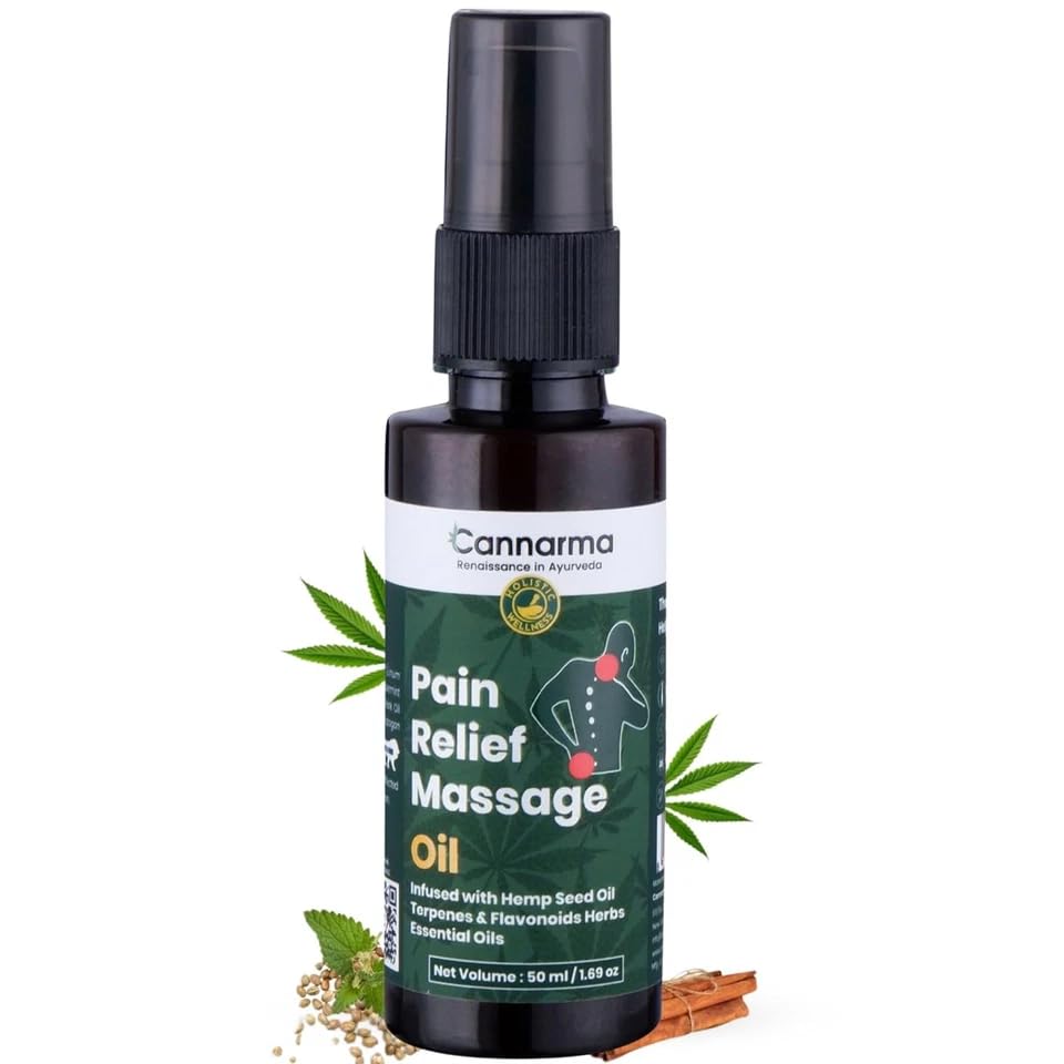 Cannarma Hemp Pain Relief Massage oil