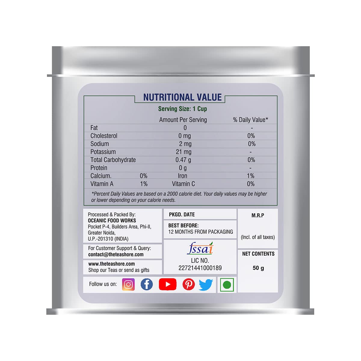 The Tea Shore Chamomile Tea