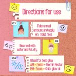 Puddles Teens Care Organic Foam n Glow Facewash