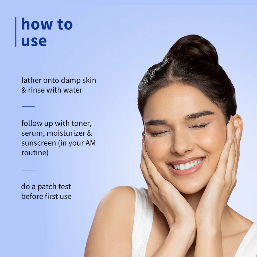 Plum 1% Salicylic Acid Clearly Gentle Gel Face Wash with Blueberry