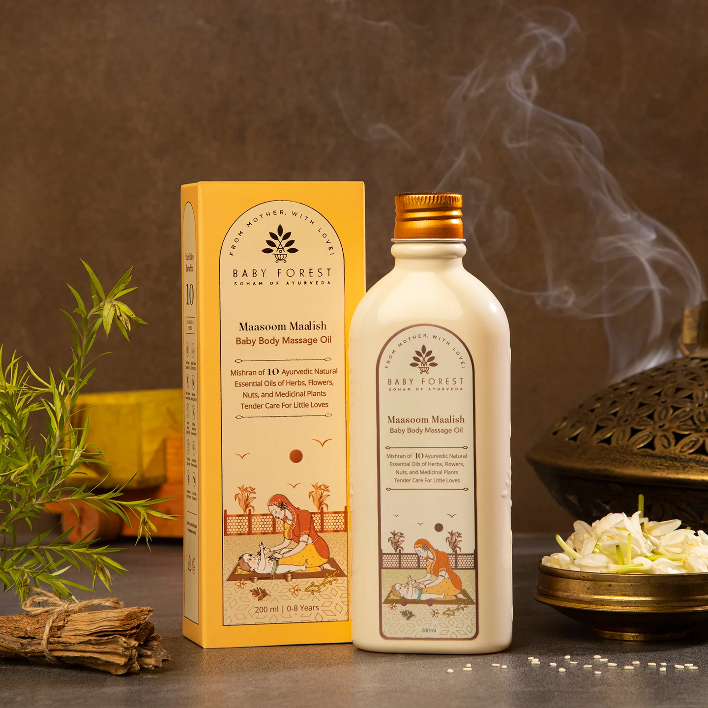 Baby Forest Maasoom Maalish Baby Body Massage Oil Baby Forest Maasoom Maalish Baby Body Massage Oil