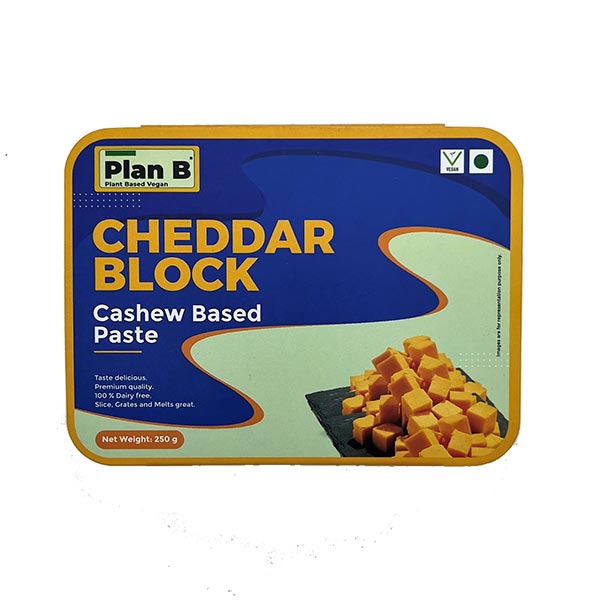 Plant Based Cheddar Cheese,