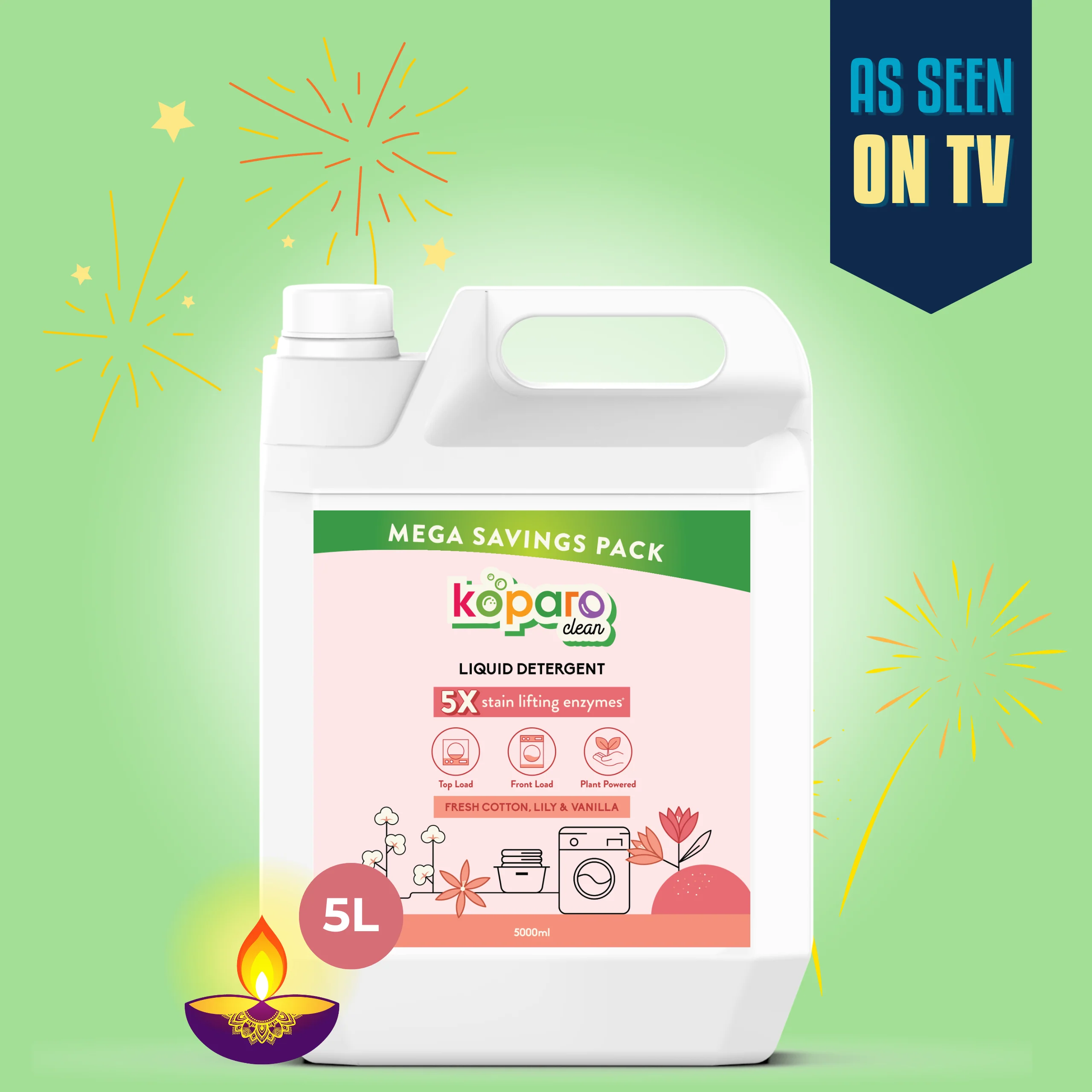 Natural Top Load Laundry Liquid