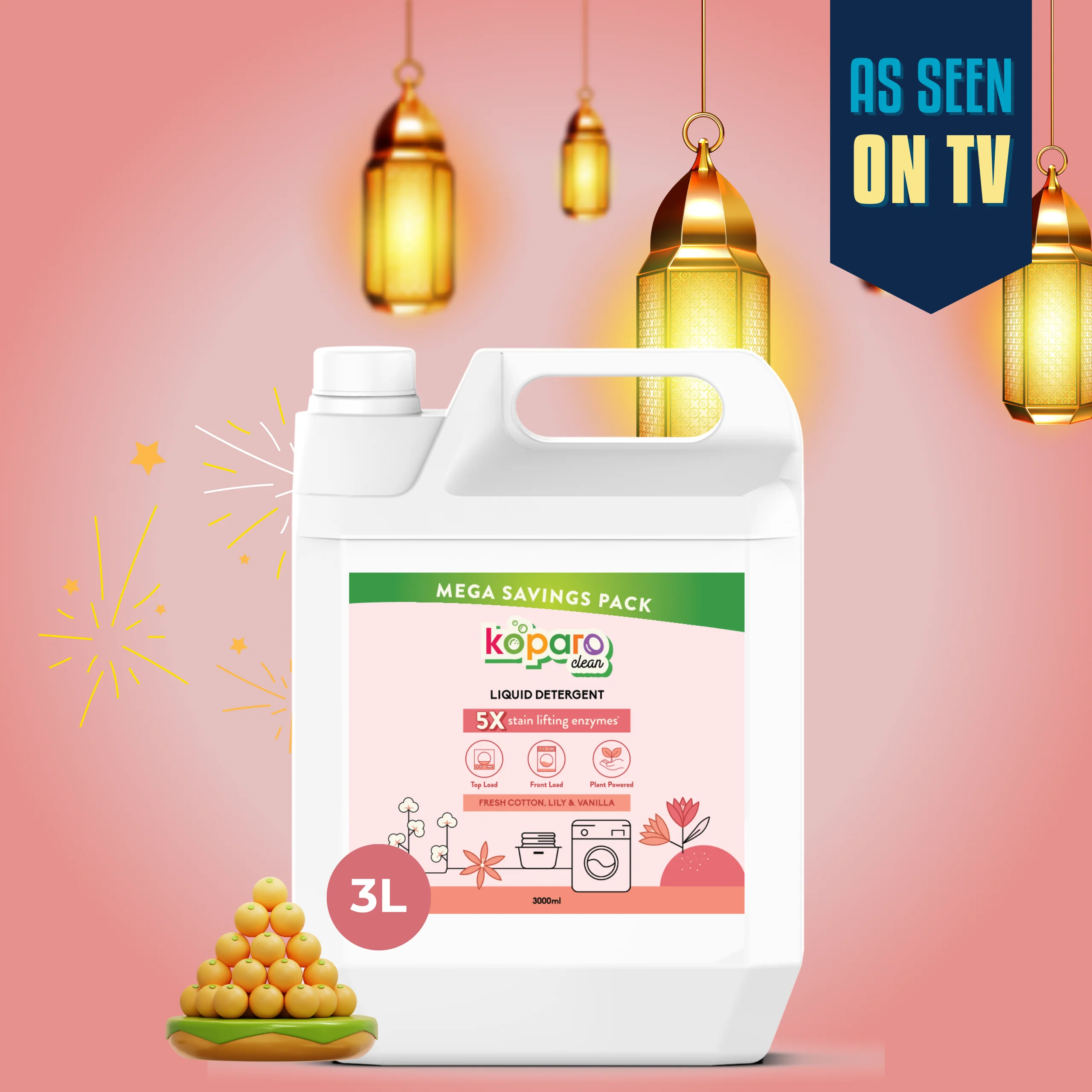 Natural Top Load Laundry Liquid