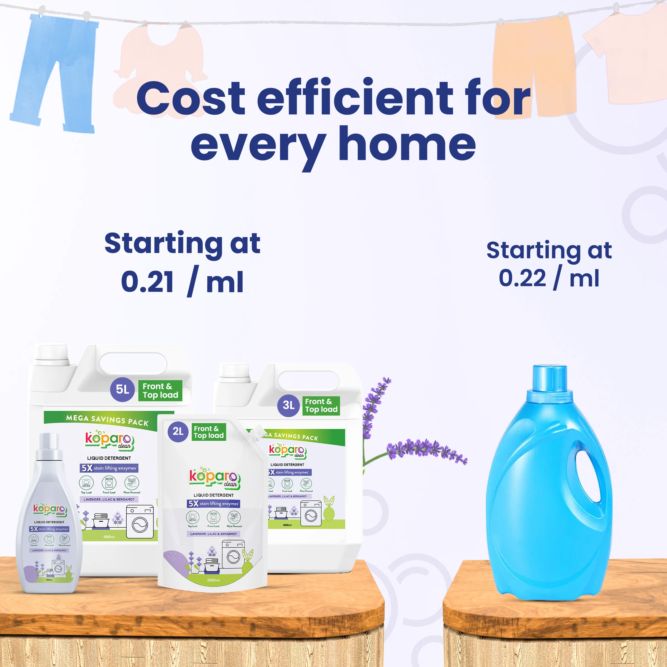 Front Load Liquid Detergent - Lavender