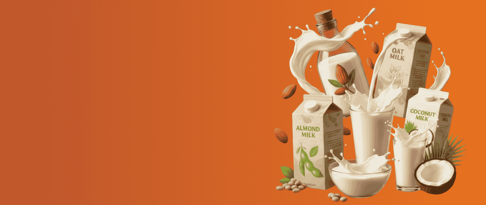 Discover our dairy free delights