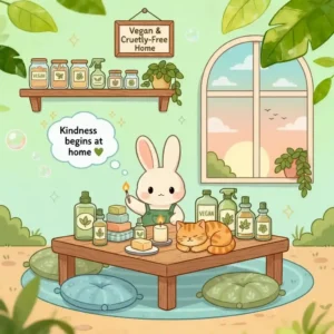 Kindness begins at home — live cruelty-free