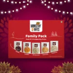 Panchmeva - Family Pack Of 5 Premium Dry Fruits 750 Grams | Red
