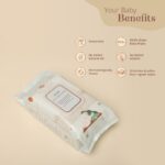 Baby Forest Neer 99.9% Water Baby Wipes- Pack of 5
