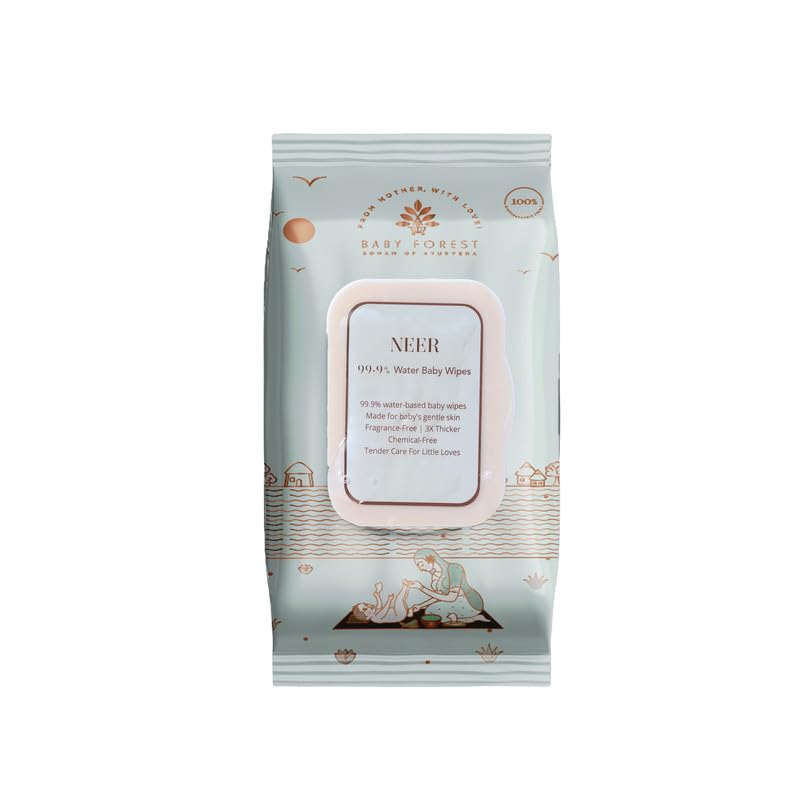 Baby Forest Neer 99.9% Water Baby Wipes