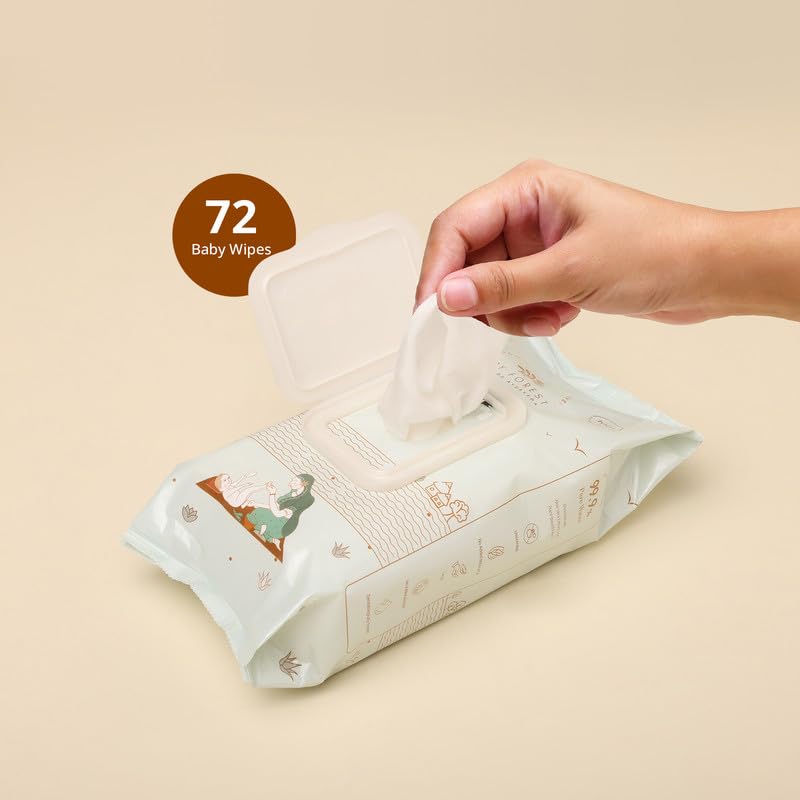 Baby Forest Neer 99.9% Water Baby Wipes Baby Forest Neer 99.9% Water Baby Wipes
