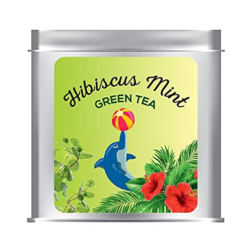 The Tea Shore Hibiscus Mint Green Tea