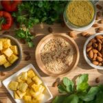 the source of high-protein sources for vegans and vegetarians.