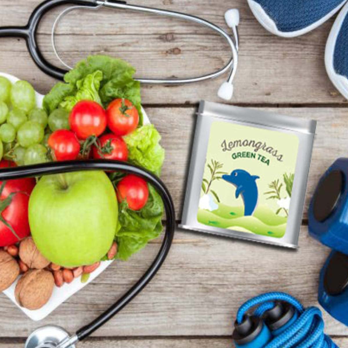 The Tea Shore Lemongrass Green Tea