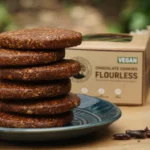 Vegan Chocolate Cookies Flourless Sweetened with Dates and Jaggery
