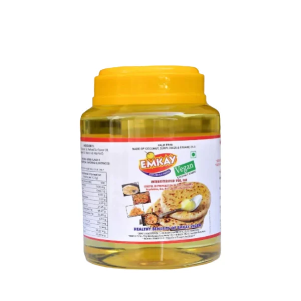 Emkay Coconut Based Interesterified Veg Fat Vegan Ghee