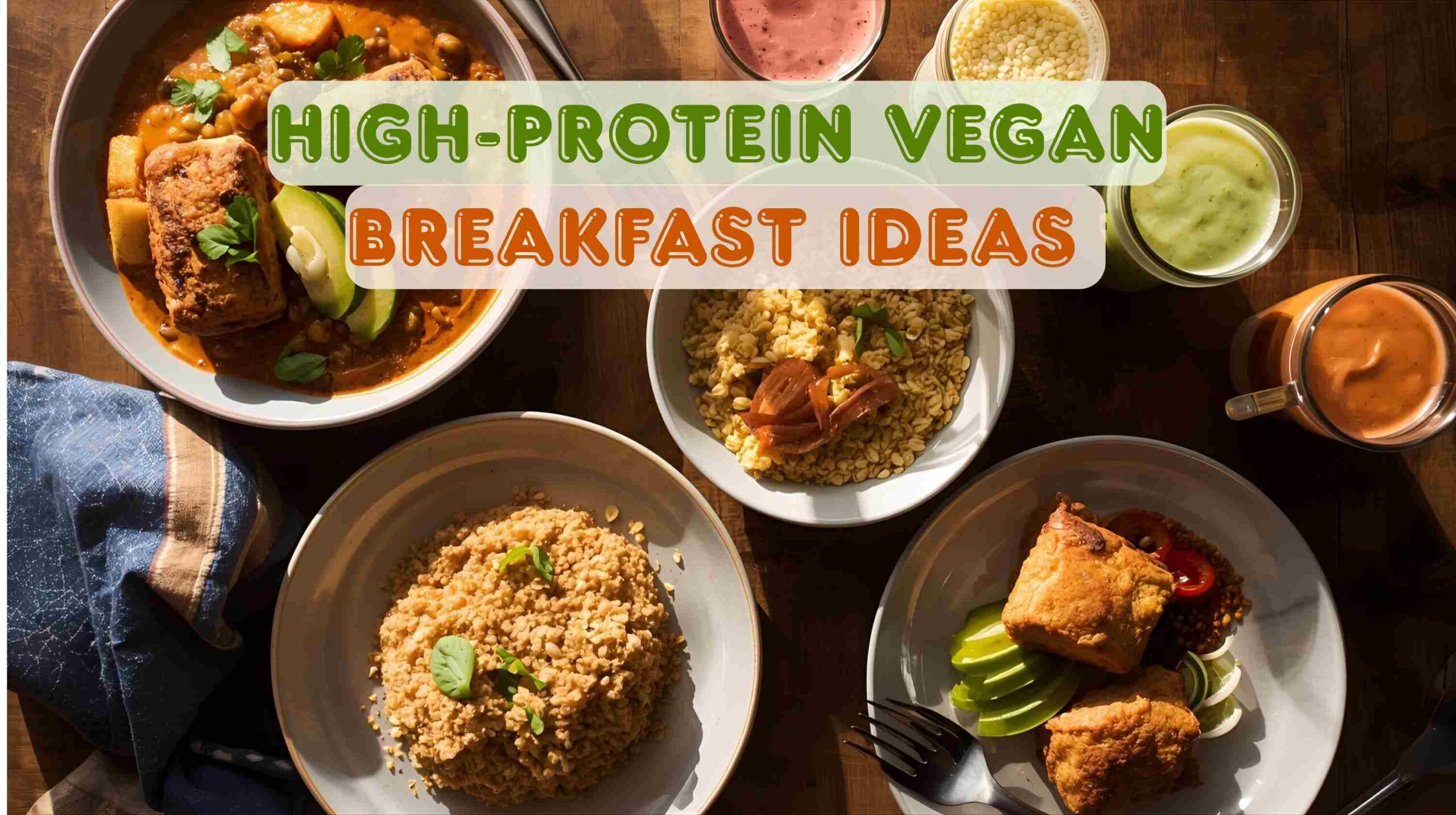 High-Protein Vegan Breakfast Ideas & Recipes in India | Easy, Healthy Vegan Morning Meals