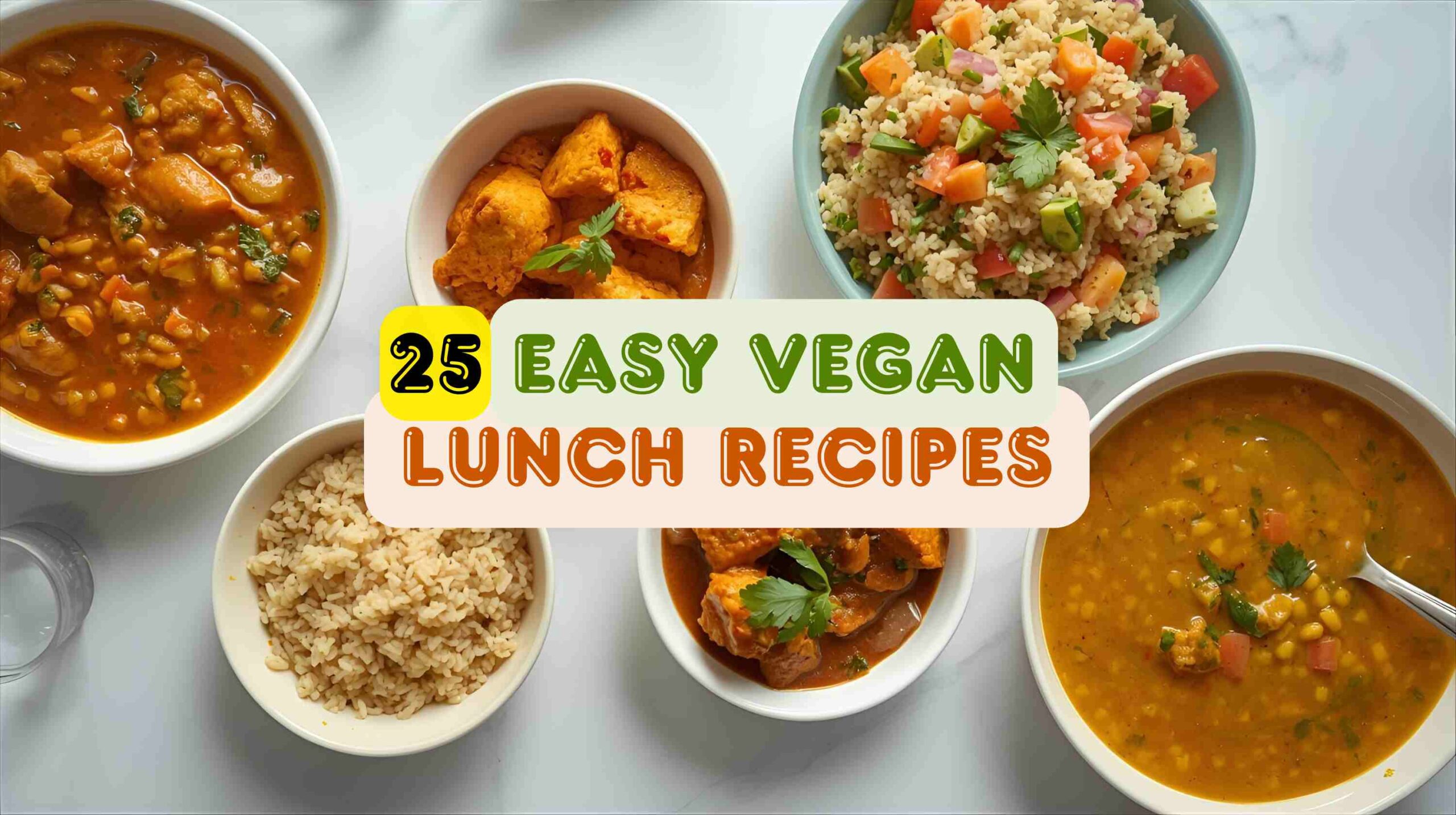 25 Easy Vegan Lunch Recipes India Loves | Healthy, Quick & Delicious