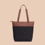 Jet Black Everyday Tote Bag - Image 2