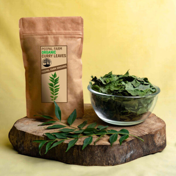 Organically Grown Curry Leaves (20 g), Farm Grown, Shade Dried