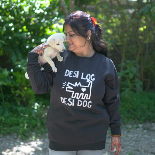 Desi Log Desi Dog Sweatshirt