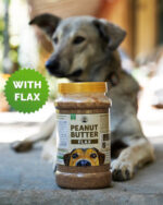 Peanut Butter For Dogs With Flax (1kg) - Image 2