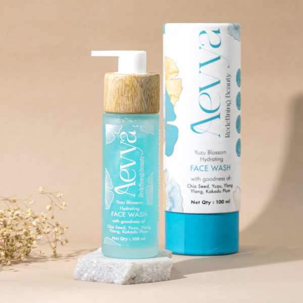 Aevya Yuzu Hydrating Face Wash – Vegan & Cruelty-Free Cleanser