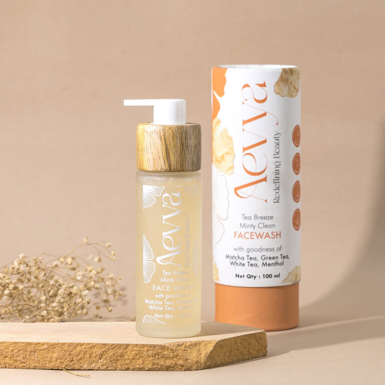 vegan green tea face wash india