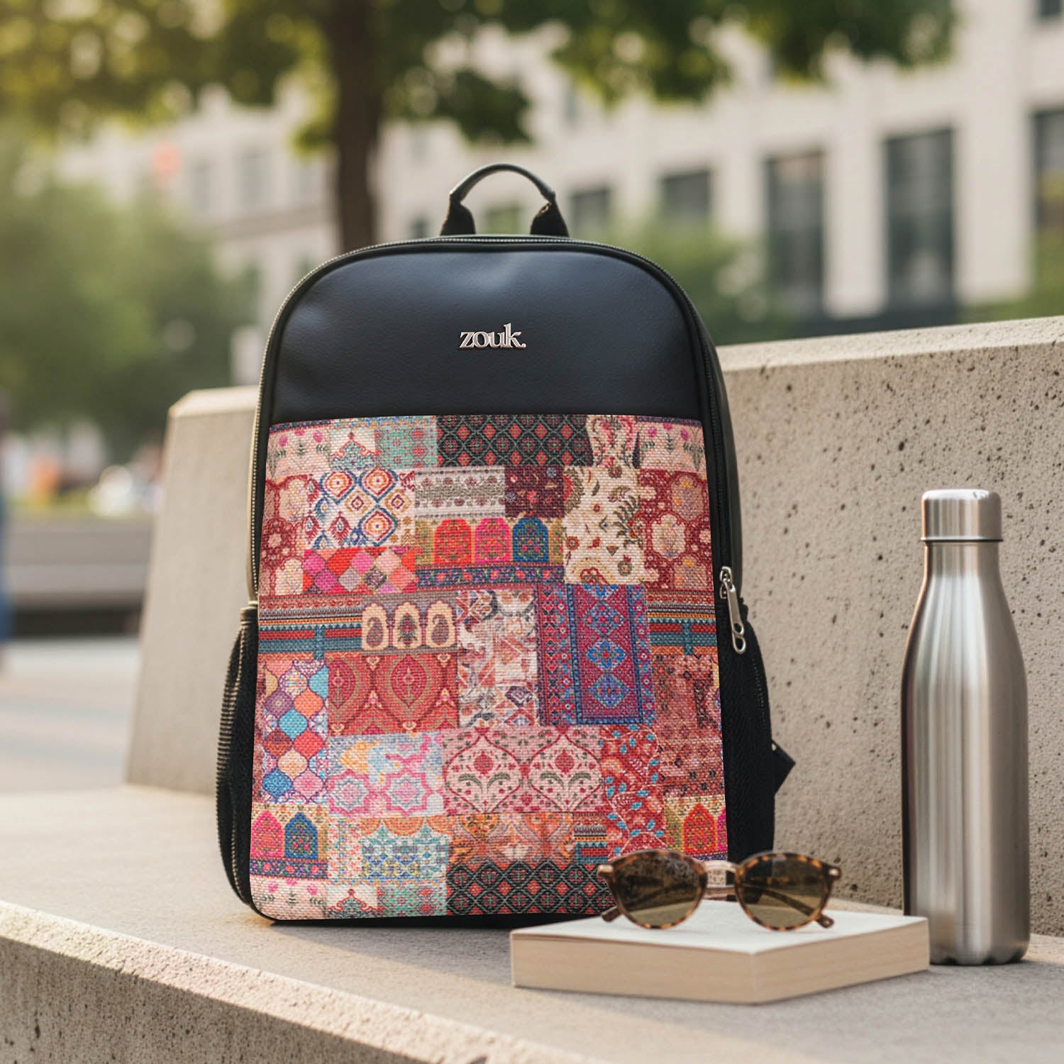 1x1_0003_Gemini_Generated_Image_irhznsirhznsirhz_4x_upscale_copy_2.jpgLogo.jpg Kutch Gamthi Statement Backpack - Image 1