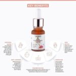 Cannarma Hemp Kumkumadi Face Oil - 10 ml | Ayurvedic Kumkumadi Tailam | with Saffron, Sandalwood, Lotus, Jasmine For Dull skin, Dark spots & Pigmentation, Glowing | All Skin Types - Image 7