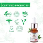 Cannarma Hemp Kumkumadi Face Oil - 10 ml | Ayurvedic Kumkumadi Tailam | with Saffron, Sandalwood, Lotus, Jasmine For Dull skin, Dark spots & Pigmentation, Glowing | All Skin Types - Image 9