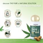 Cannarma Hemp Hair Oil with Coconut & Almond | Hair Growth & Dandruff Care Oil - Image 3
