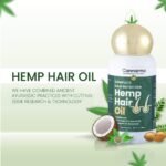 Cannarma Hemp Hair Oil with Coconut & Almond | Hair Growth & Dandruff Care Oil - Image 4