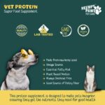 Dog Growth Food Supplement Super Muscle Food Rich in Fiber Omega 3 Shedding Control 40% Clean Protein Powder - Image 3