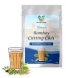 The Tea Shore Bombay Cutting Chai - 200g | Chaipatti | Assam Tea | Authentic Mumbai Taste | Bombay Tea Blend | Street Style Chai, Cardamom, Fennel, Ginger (Pack of 1)