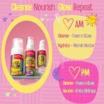 Puddles Teens Care Organic Foam n Glow Facewash (100 ML) - Purifies & Moisturises Sensitive Skin | Centella, Rose Geranium Oil | For Teenagers Age 11+ Years | Lightweight & Cosmos Organic Certified - Image 2