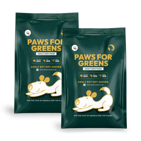 Multivitamin Vegan Adult Dog Food 100% Natural Plant-Based Meat-Free for All Breeds