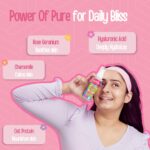 Puddles Teens Organic 1% Hyaluronic Acid Gel Moisturizer (100 ML) - Hydrates & Soothes Skin | Rose Geranium Oil | Cosmos Organic Certified | For Teenagers Age 11+ Years | Light Weight & Hydrating - Image 4