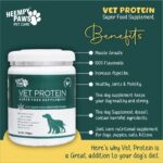Dog Growth Food Supplement Super Muscle Food Rich in Fiber Omega 3 Shedding Control 40% Clean Protein Powder - Image 5