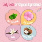 Puddles Teens Care Organic Foam n Glow Facewash (100 ML) - Purifies & Moisturises Sensitive Skin | Centella, Rose Geranium Oil | For Teenagers Age 11+ Years | Lightweight & Cosmos Organic Certified - Image 5