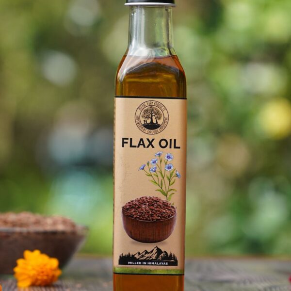 Flax Oil (250 ml), Milled in the Himalayan Region