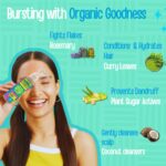 Puddles Teens Care Organic Dandruff Defying Shampoo (100 ML) | For Teenagers Age 11+ Years | Cosmos Organic Certified Anti-Dandruff Formula |Curry leaf and Rosemary | pH Balanced, Sulfate-Free, Paraben-Free - Image 4