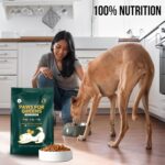 Veg Adult Dog Food 100% Natural Plant-Based Meat-Free for All Breeds This Vet-formulated Veg Dry Kibble high Protein and Fiber Providing Complete Nutrition 1kg Pack - Image 4