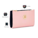 Tommy Hilfiger Madelyn Women’s Vegan Leather Wallet — Pink - Image 2