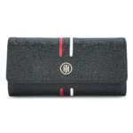 Tommy Hilfiger Moringa Women’s Vegan Leather Wallet — Black - Image 12