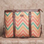 WavBeach - Women's Office Bag & Chain Wallet Combo - Image 2