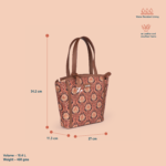Rhea Kapoor Adira Tote Bag - Jodhpur Damask - Image 4