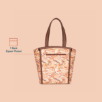Rhea Kapoor Adira Tote Bag - Nicobar Coral - Image 3